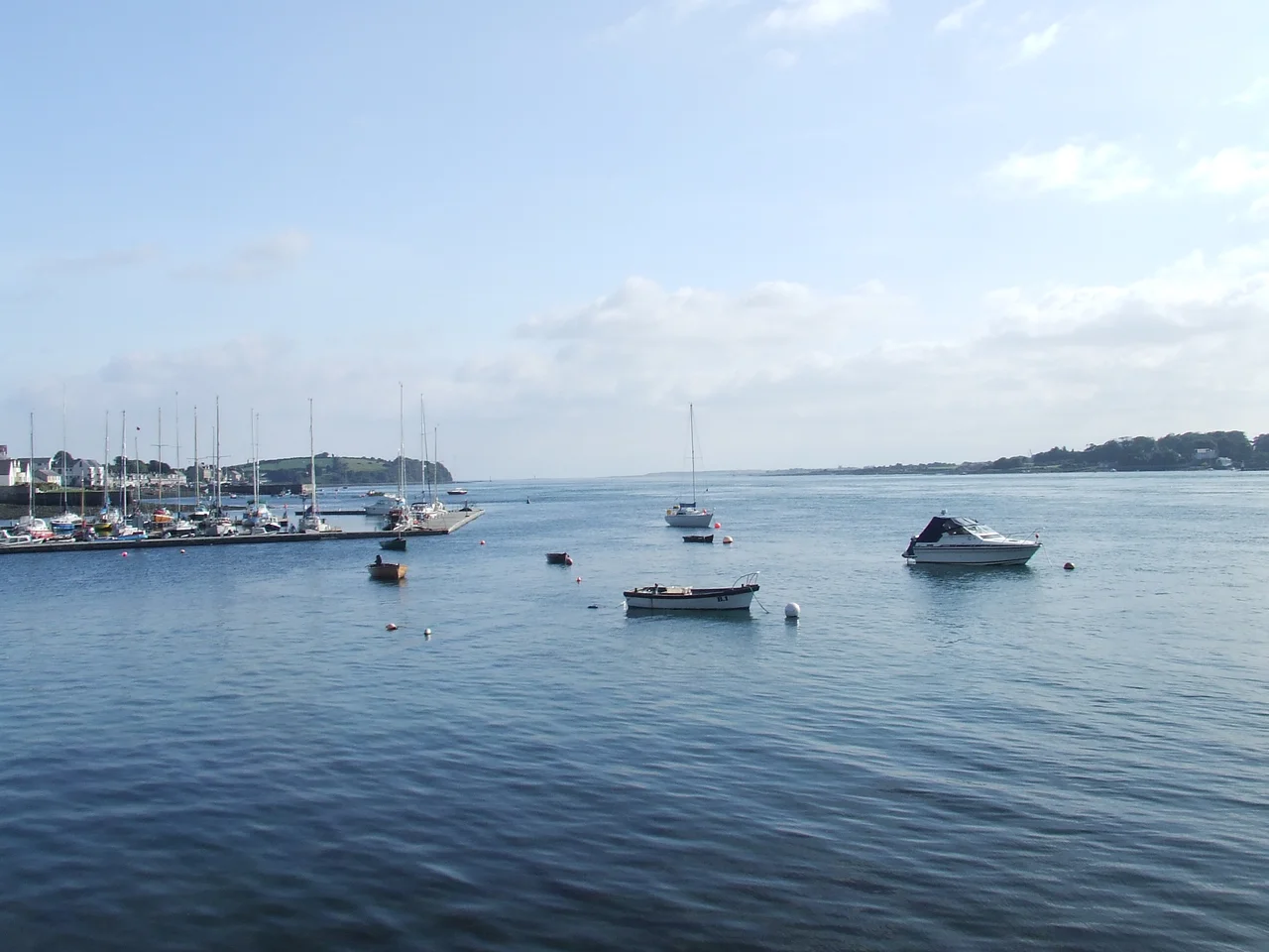Strangford Lough from Portaferry, looking towards the narrows.
