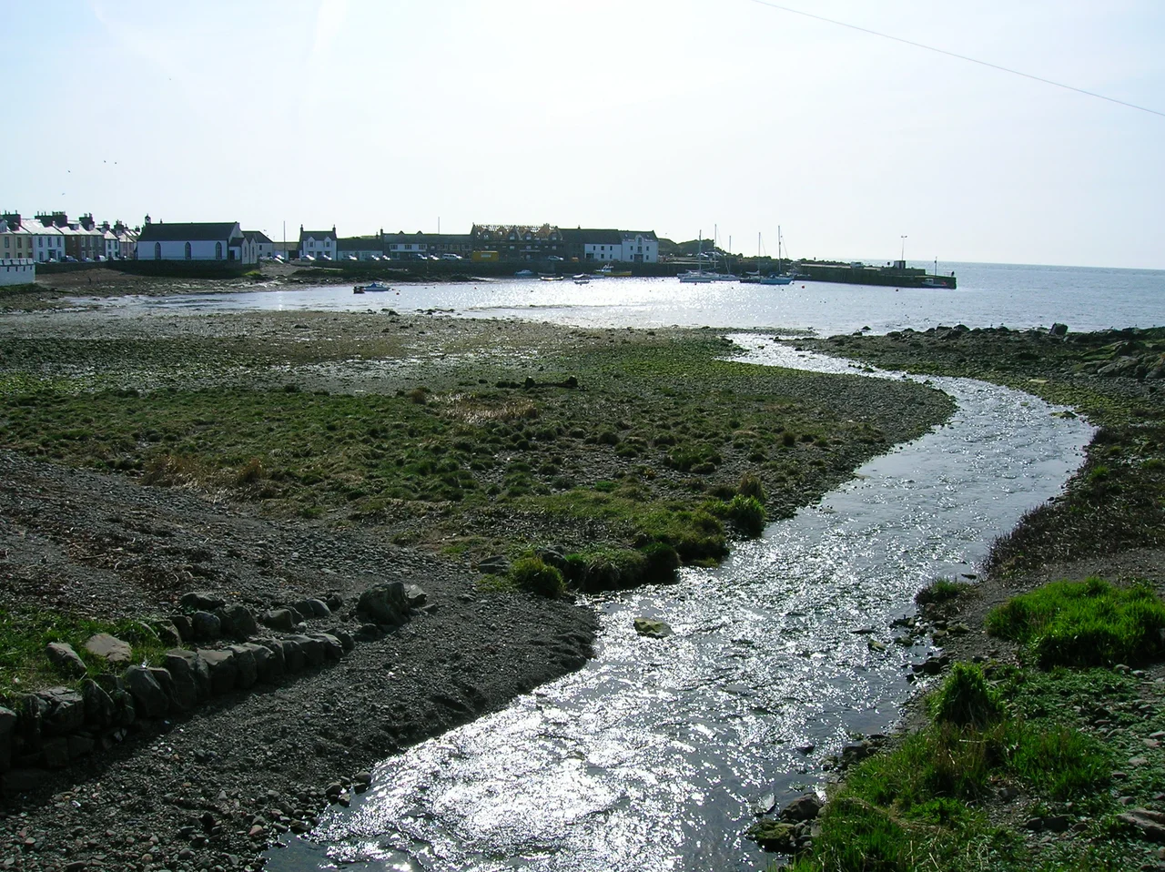 Isle of Whithorn harbour, The Machars, Dumfries and Galloway, Scotland.