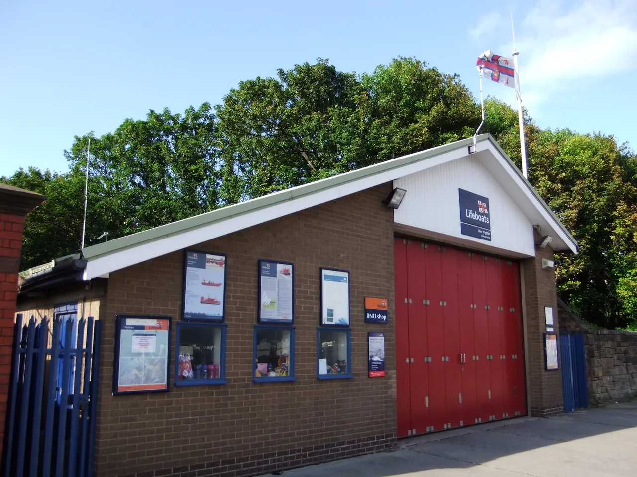 New Brighton Lifeboat Station, Wirral, England.