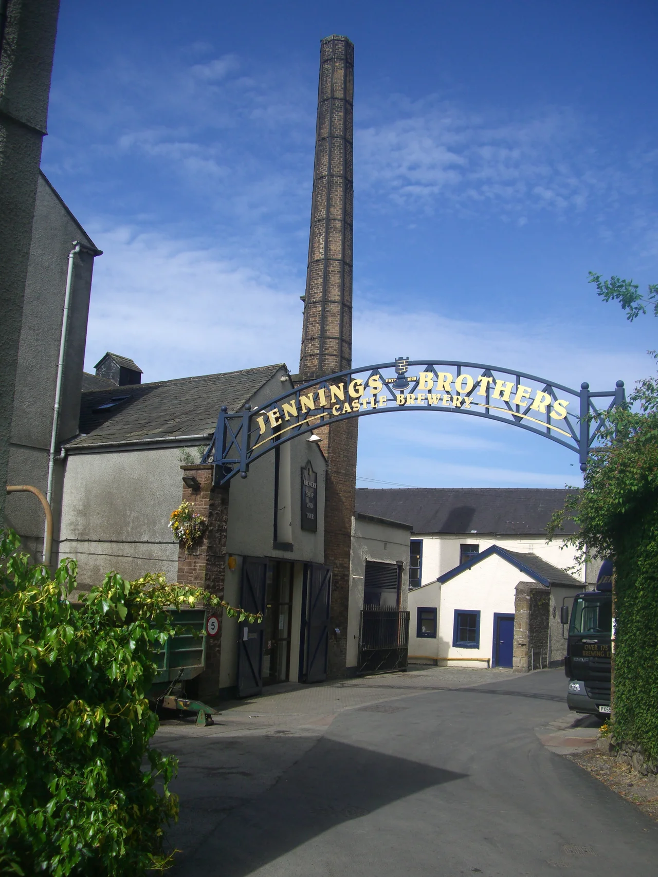 Jennings Brewery in Cockermouth, Cumbria, England
