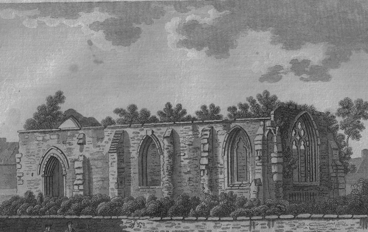 Maybole Collegiate Church, South Ayrshire, Scotland. 1789