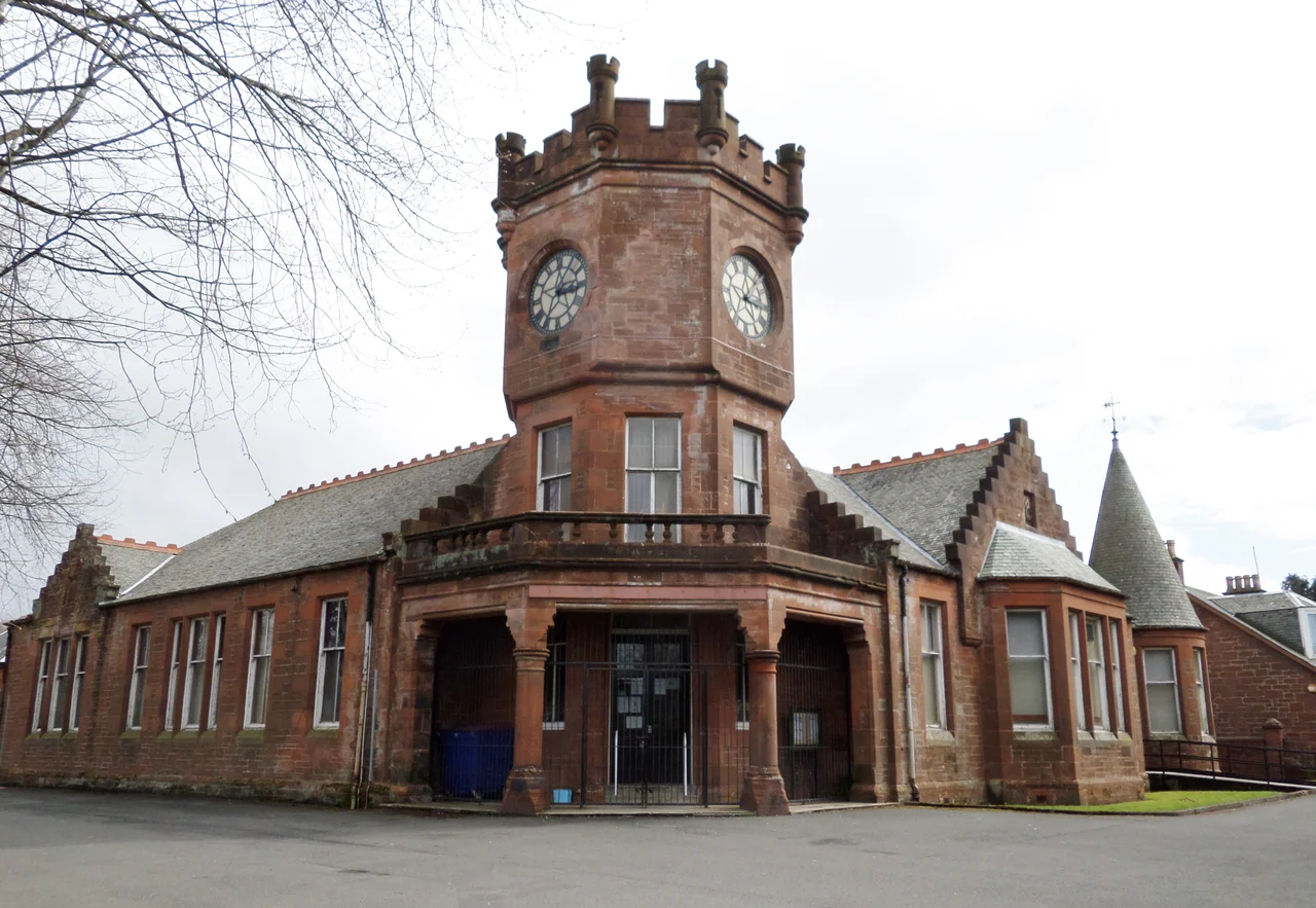 Catrine Town Hall, East Ayrshire, Scotland.