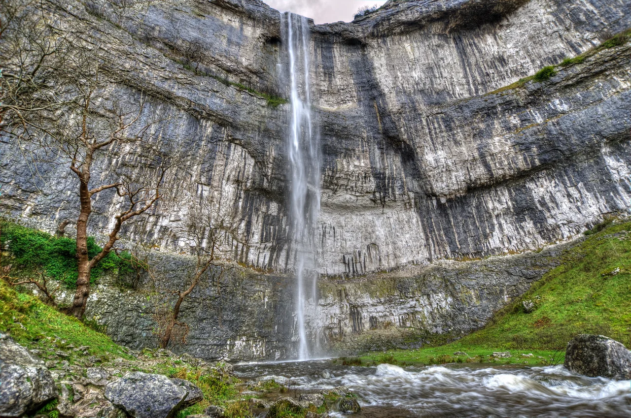 Malham Cove's first Waterfall in over 200 years