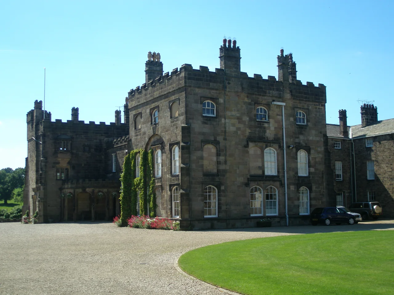 Photograph of Ripley Castle in North Yorkshire (2008)