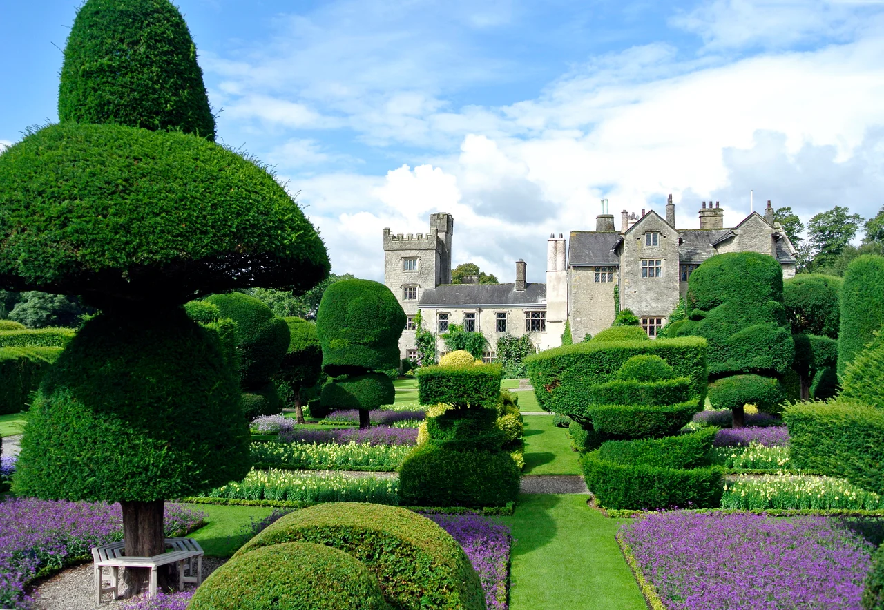 Levens Hall is a Elizabethan historic house, situated in Cumbria and is owned by the Bagot family