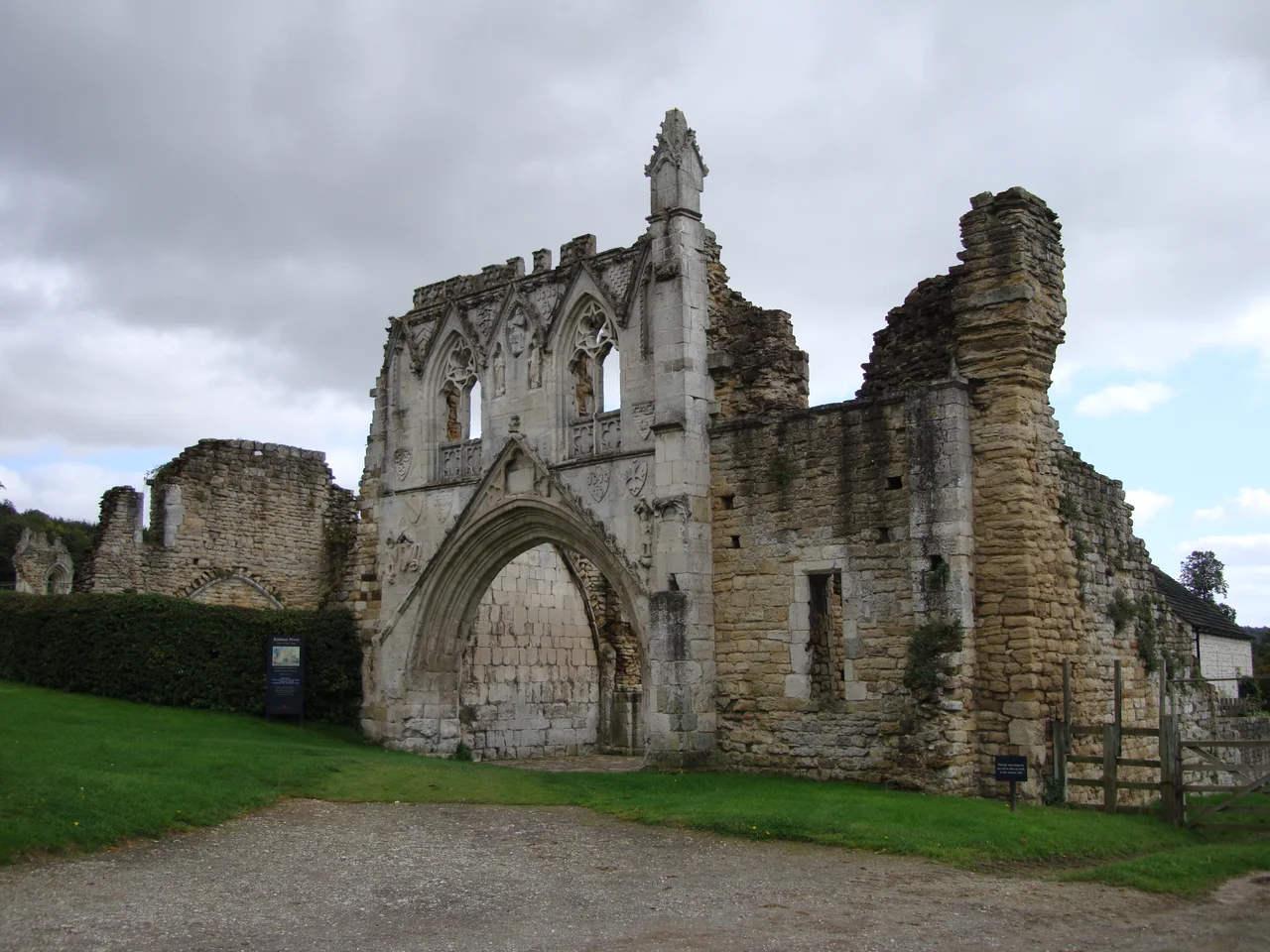 Photograph of Kirkham Priory, North Yorkshire, England