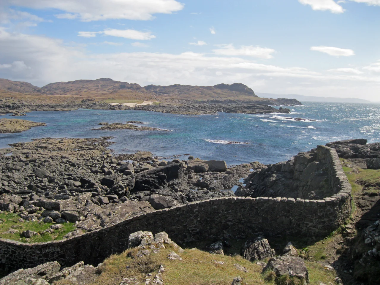 Ardnamurchan Lighthouse close to Ardnamurchan Point