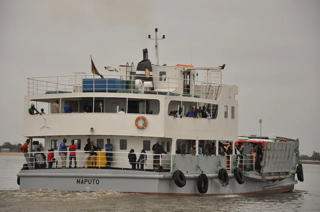 Ferry between Maputo and Katembe, Mozambique