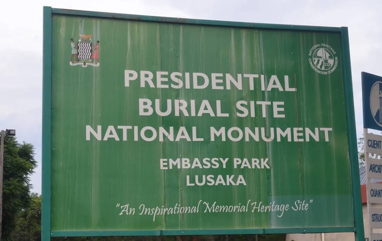 Embassy Park Presidential Burial poster