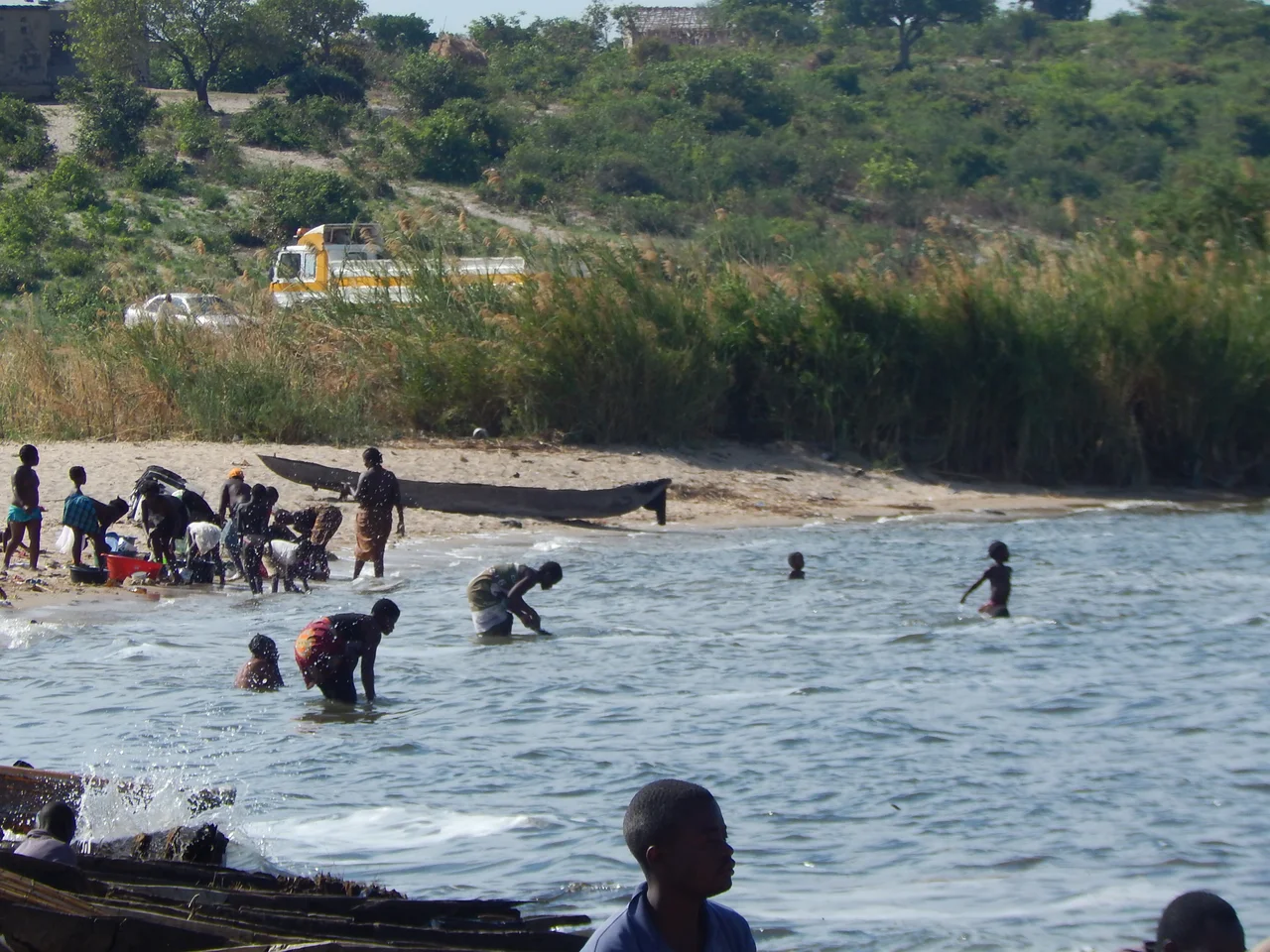 This is an image of "African people at work" from