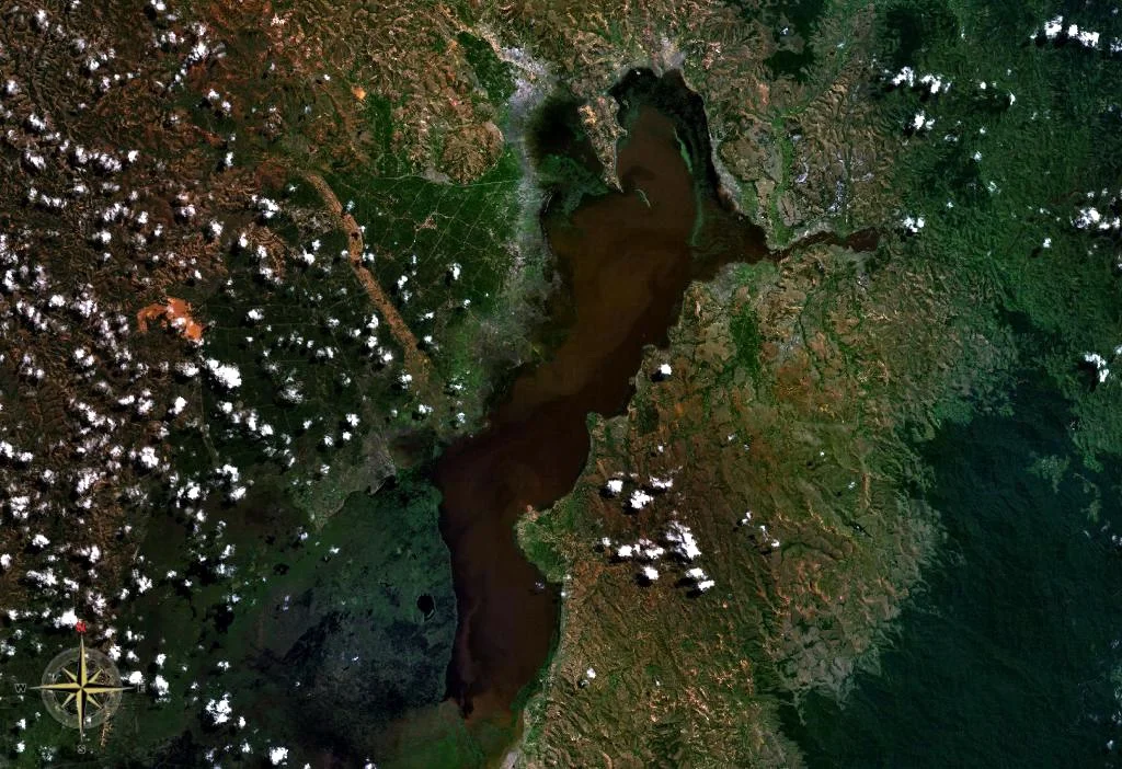 Lake Alaotra in Madagascar