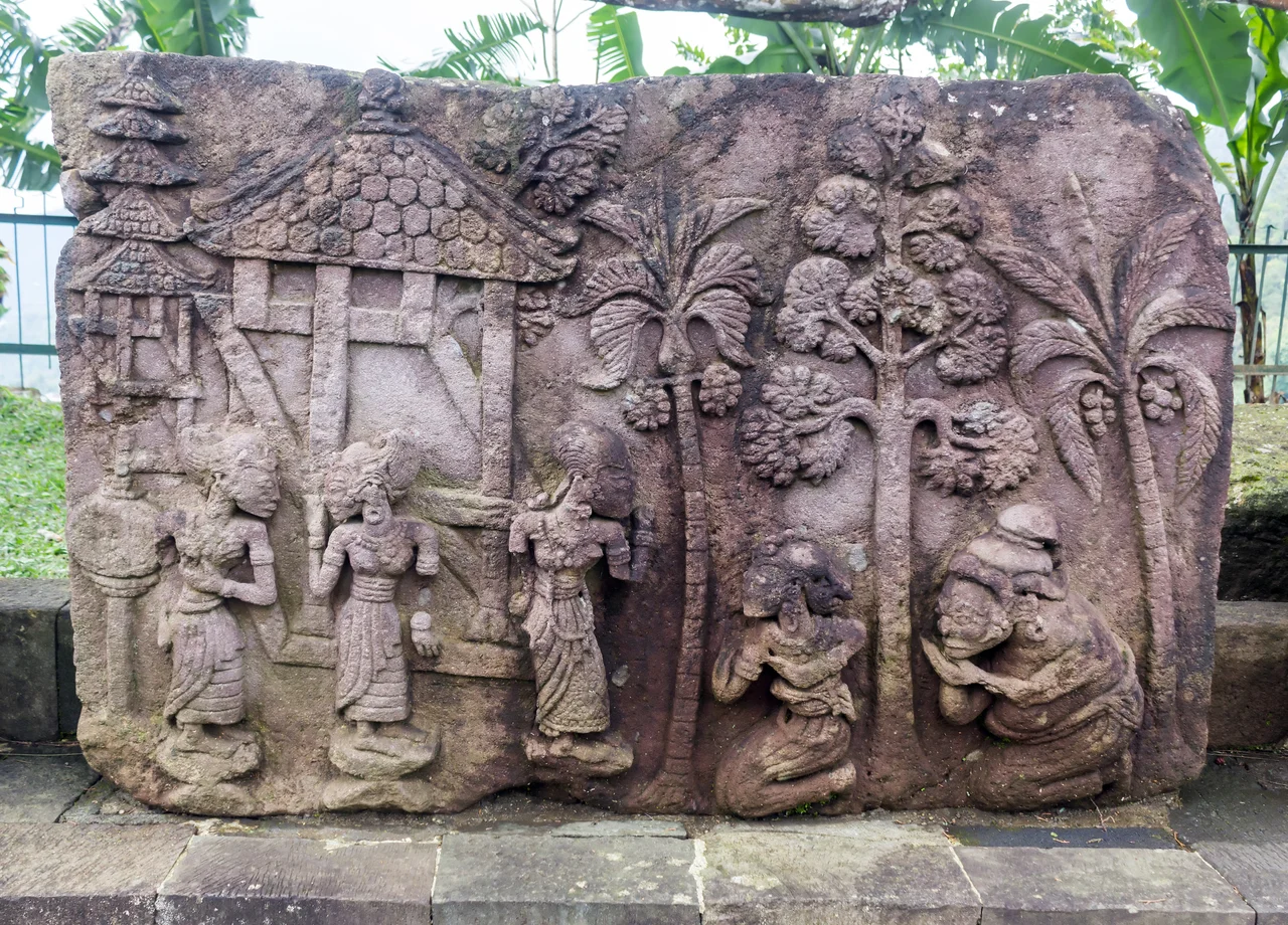 Candi Sukuh in eastern Central Java.