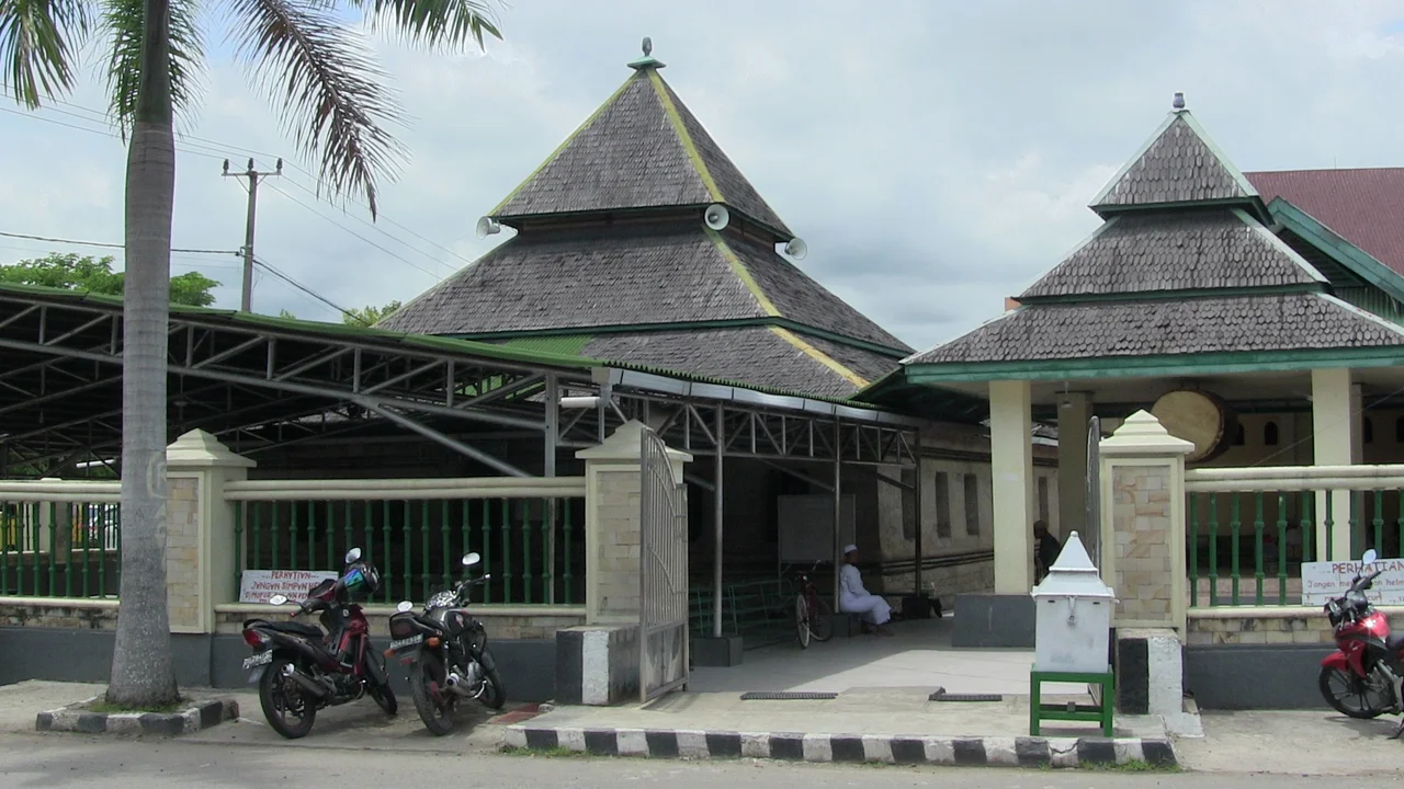 Old Mosque in Palopo Regency, South Sulawesi, Indonesia
