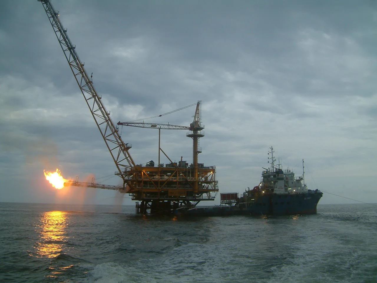 MV. QAL Ranger on Bekapai area, Makassar Strait, East Kalimantan