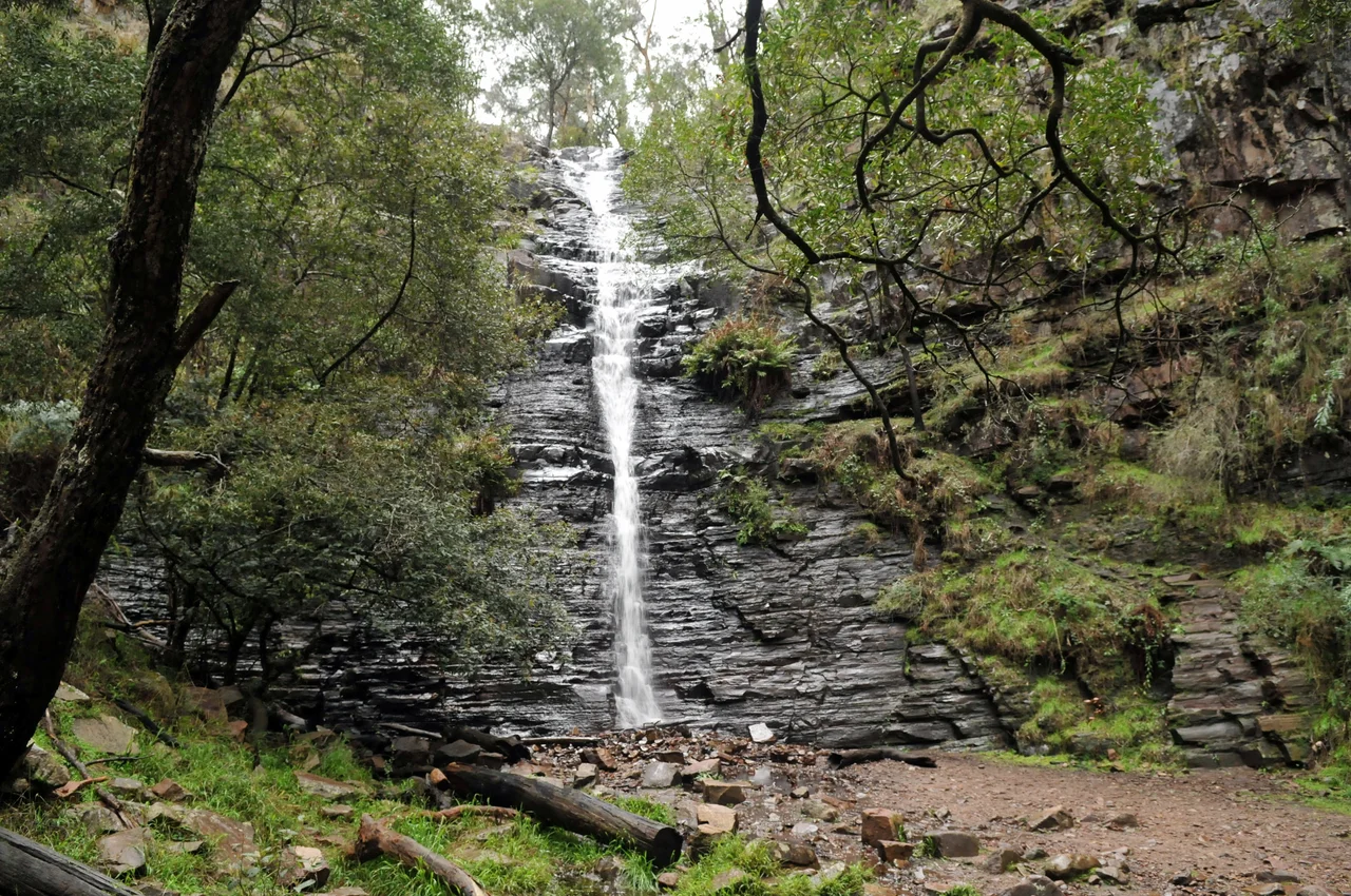Silverband Falls in the Grampians National Park, Victoria, Australia