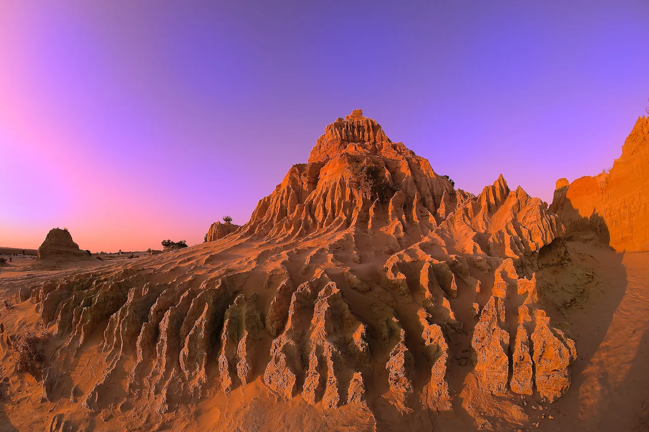 Lake Mungo National Park, NSW. Australia