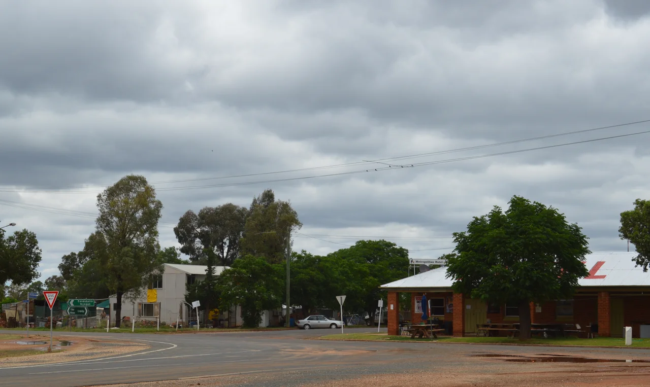 The centre of Nymagee, New South Wales