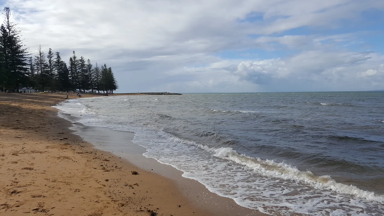 Scarborough Beach at Scarborough on the Redcliffe Peninsula