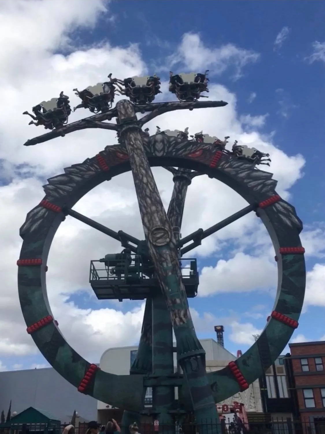 Doomsday Destroyer at Warner Bros. Movie World, Gold Coast, Australia