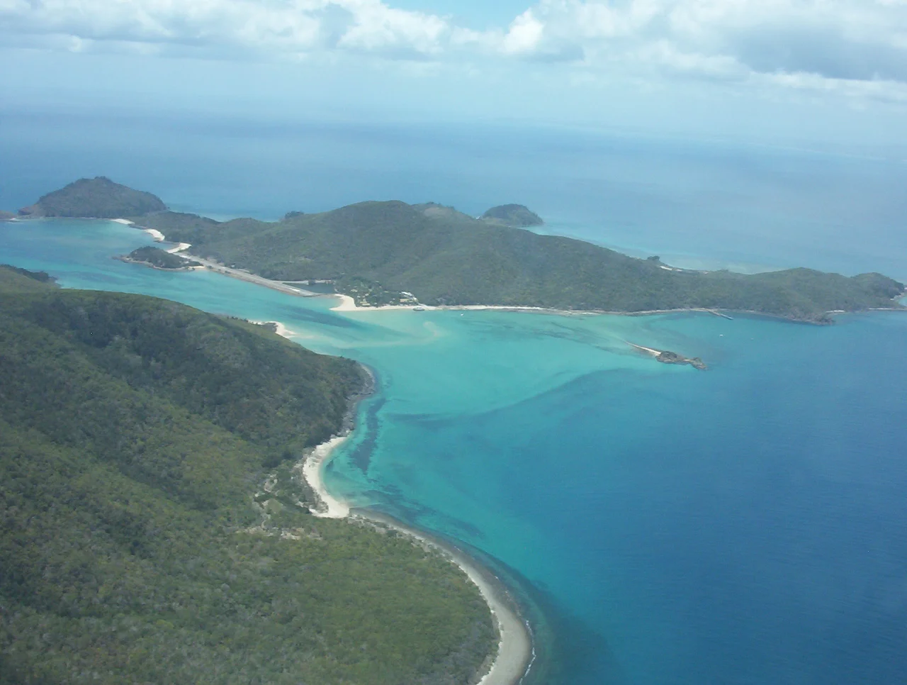 Photo I took of Brampton Island, Queensland, Australia, in December 2005.