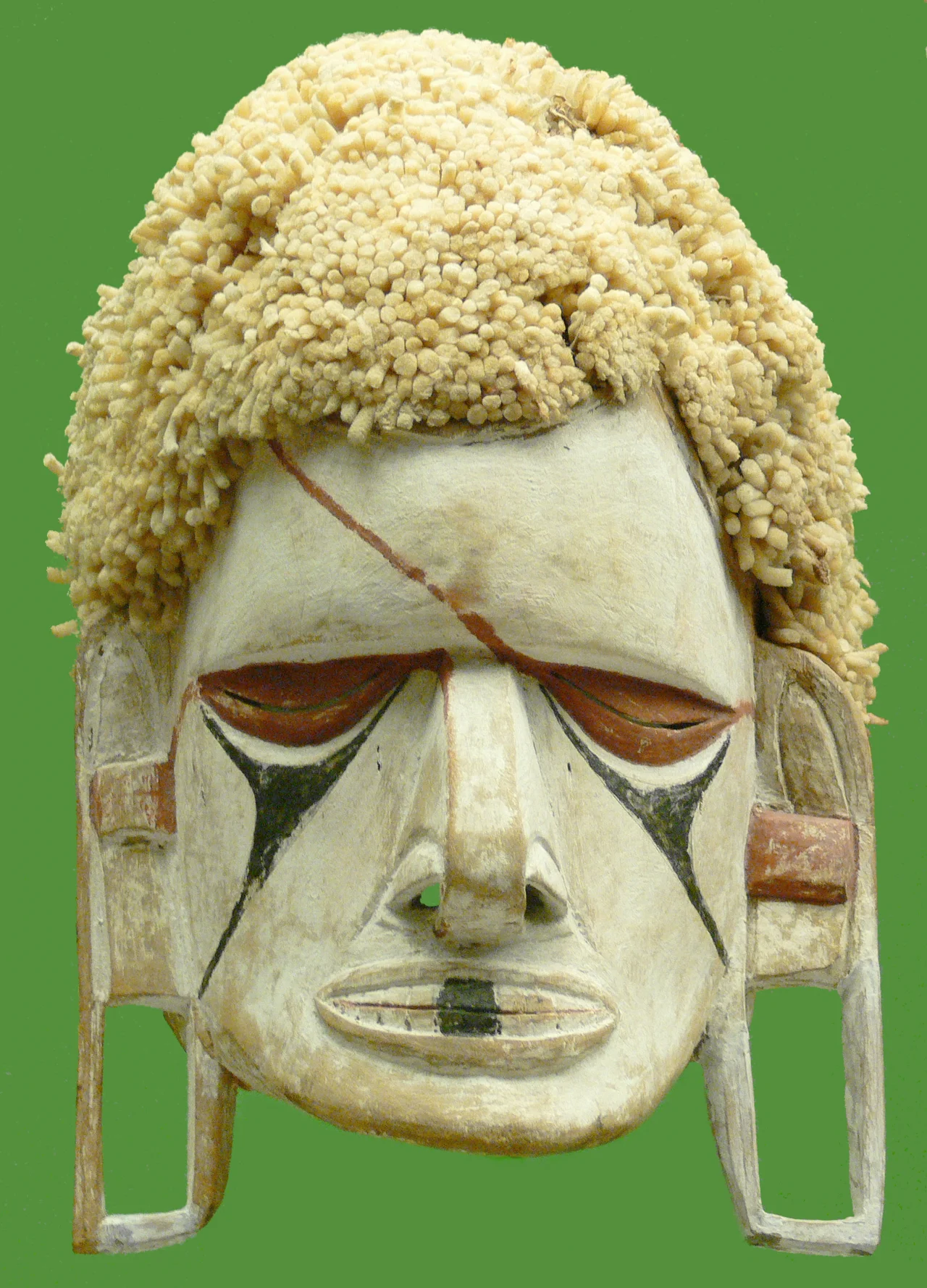 Tatanua mask, Malanggan mask from Northern New Ireland. Ethnological Museum, Berlin-Dahlem. (Strauch collection, acquired in 1876)