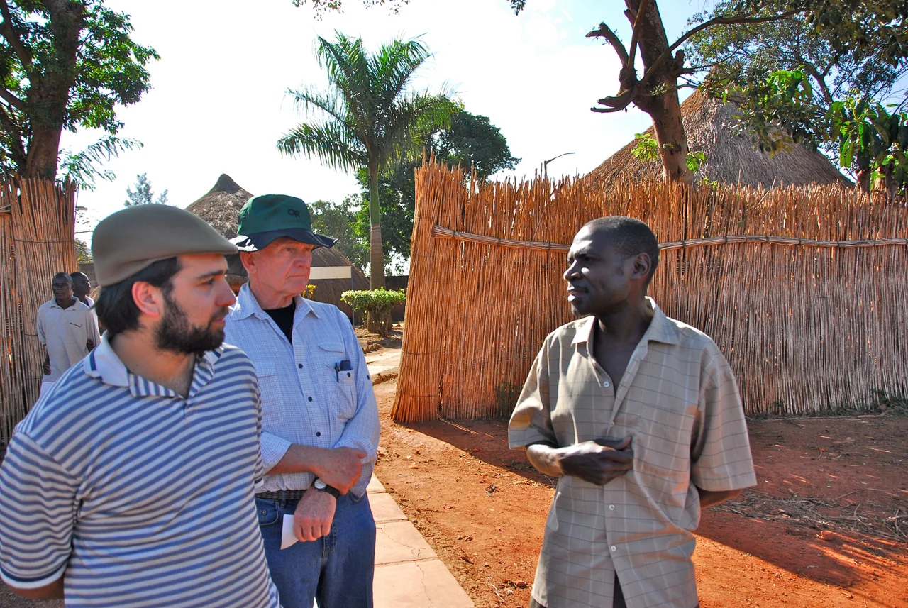 The Kasubi Tombs in Kampala, Uganda.