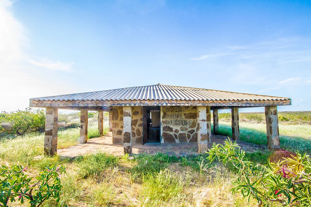 Koobi Fora Museum in Sibiloi National Park on the western shore on Lake Turkana
