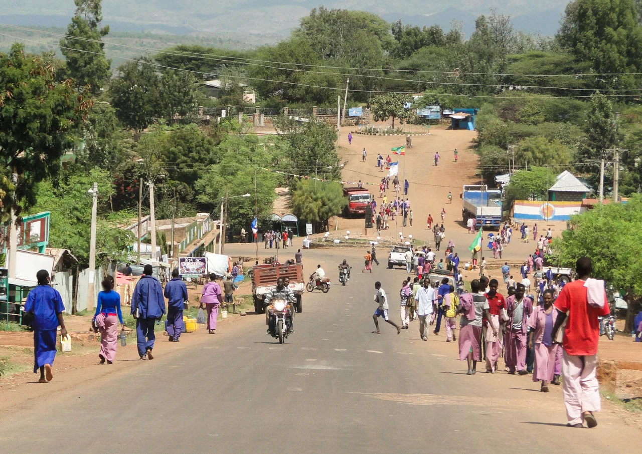 Town of Konso, Ethiopia