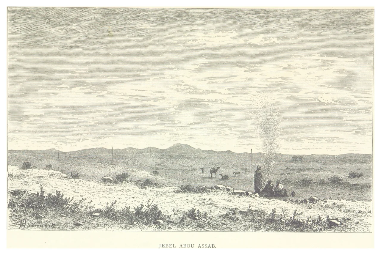 HESSE-WARTEGG(1881) p029 JEBEL ABOU ASSAB.jpg