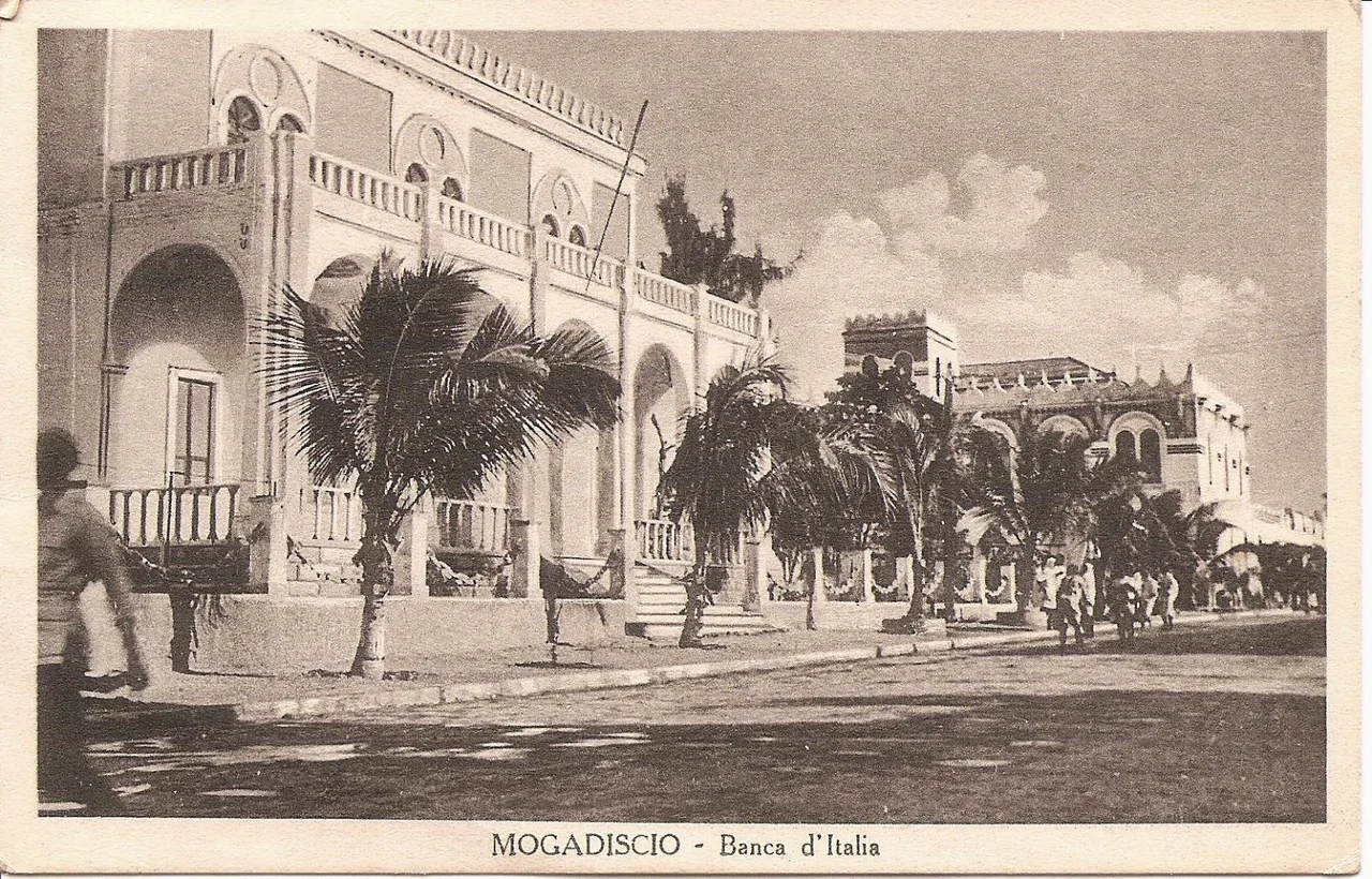 Mogadishu, Bank of Italy (Italian Somaliland)