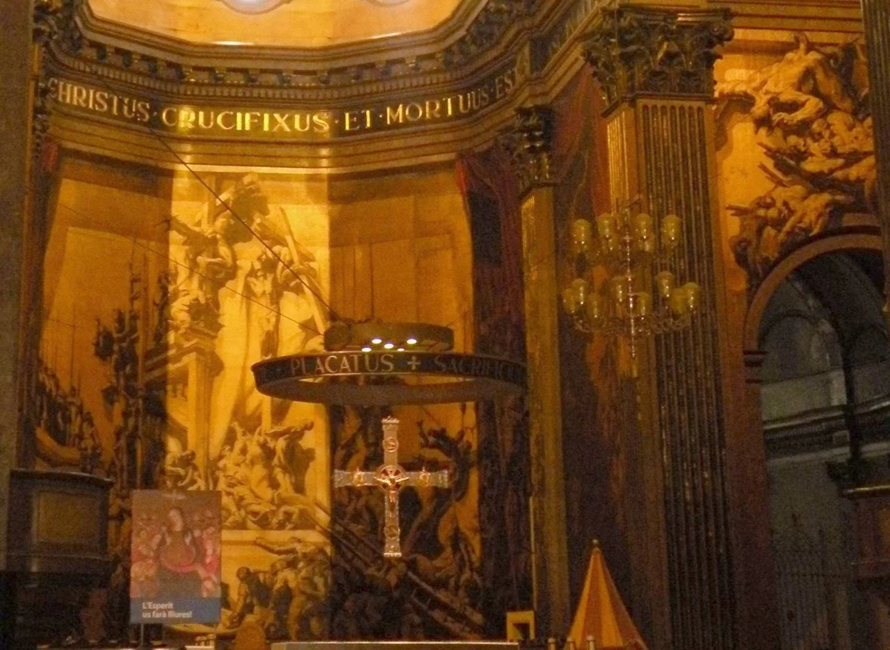 J. M. Sert frescos. Vic Cathedral