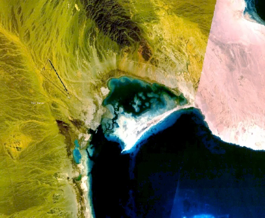 Satellite photo of Berenice Troglodytica (Baranis)