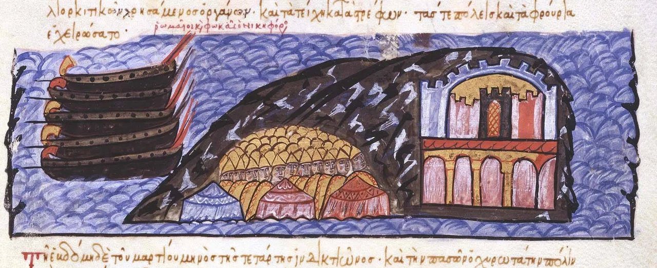 Byzantines under Nikephoros Phokas besiege Chandax, the capital of the Emirate of Crete