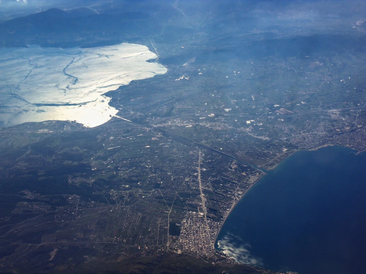 Corinth Canal - Aerial photography