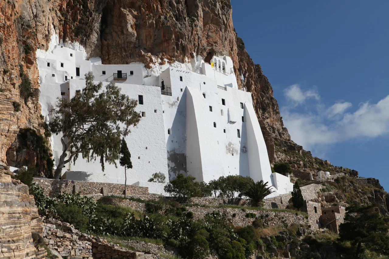 Giorgio Martino, Giorgio Martino, Monastero di Hozoviotissa nell'isola di Amorgos (Grecia),