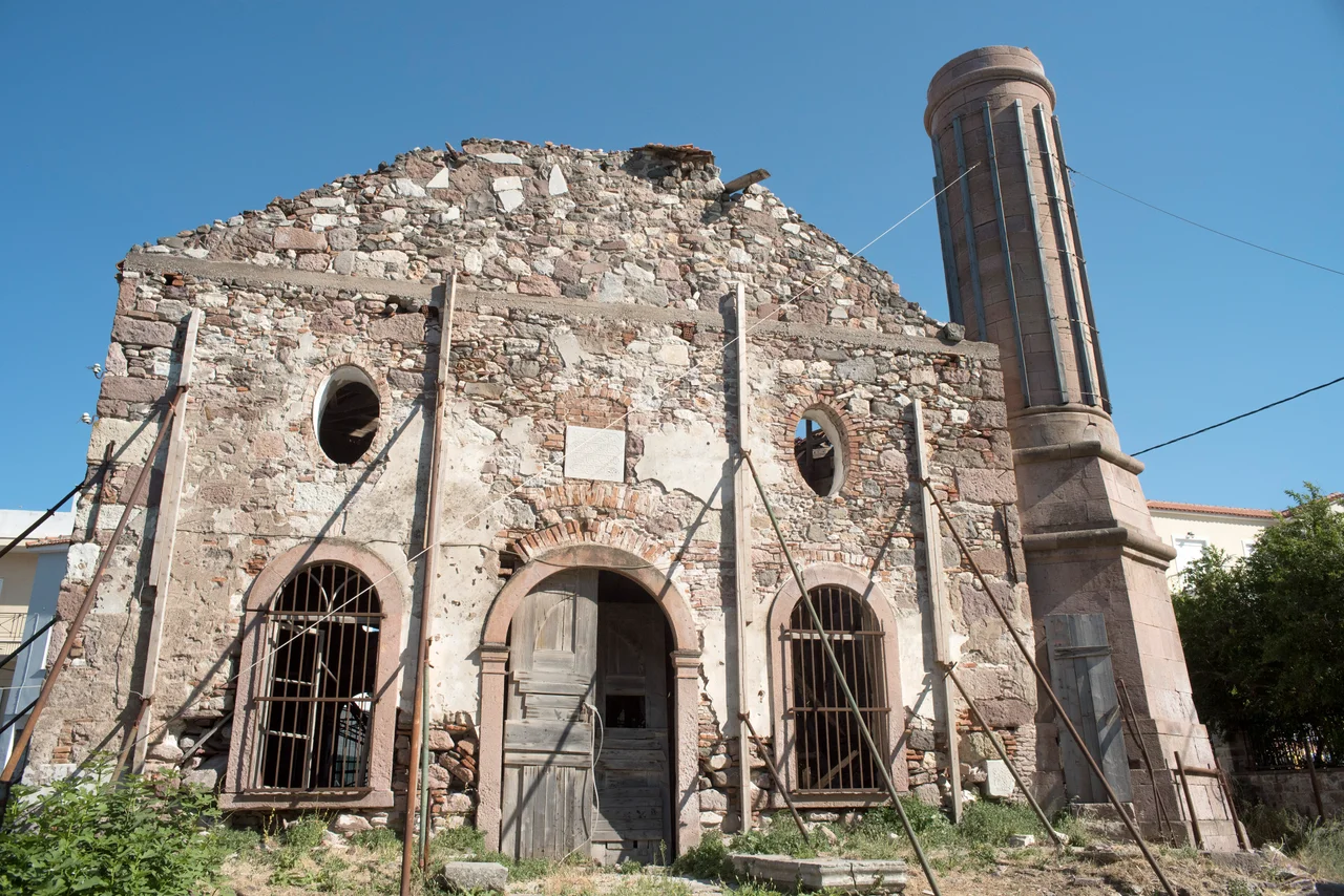 Valide mosque, Epano Skala, Mytilene, Lesvos, Greece.