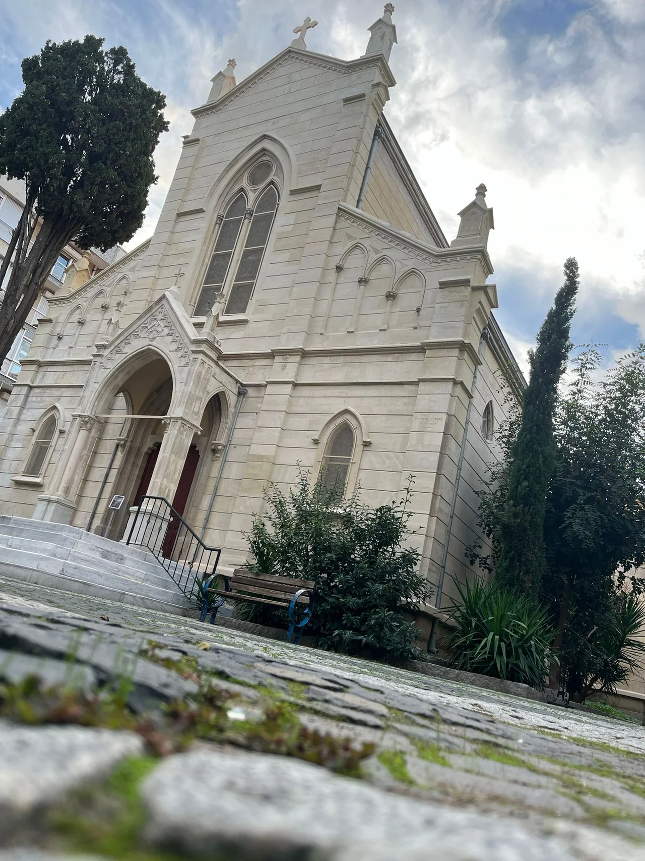 front view of the church 2024