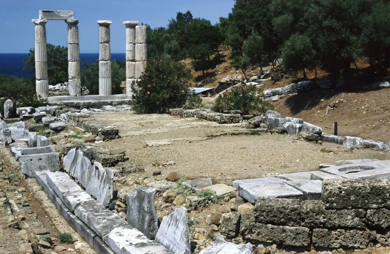Sanctuary of the Great Gods, Palaiopolis, Samothrace island, Thrace, Greece.