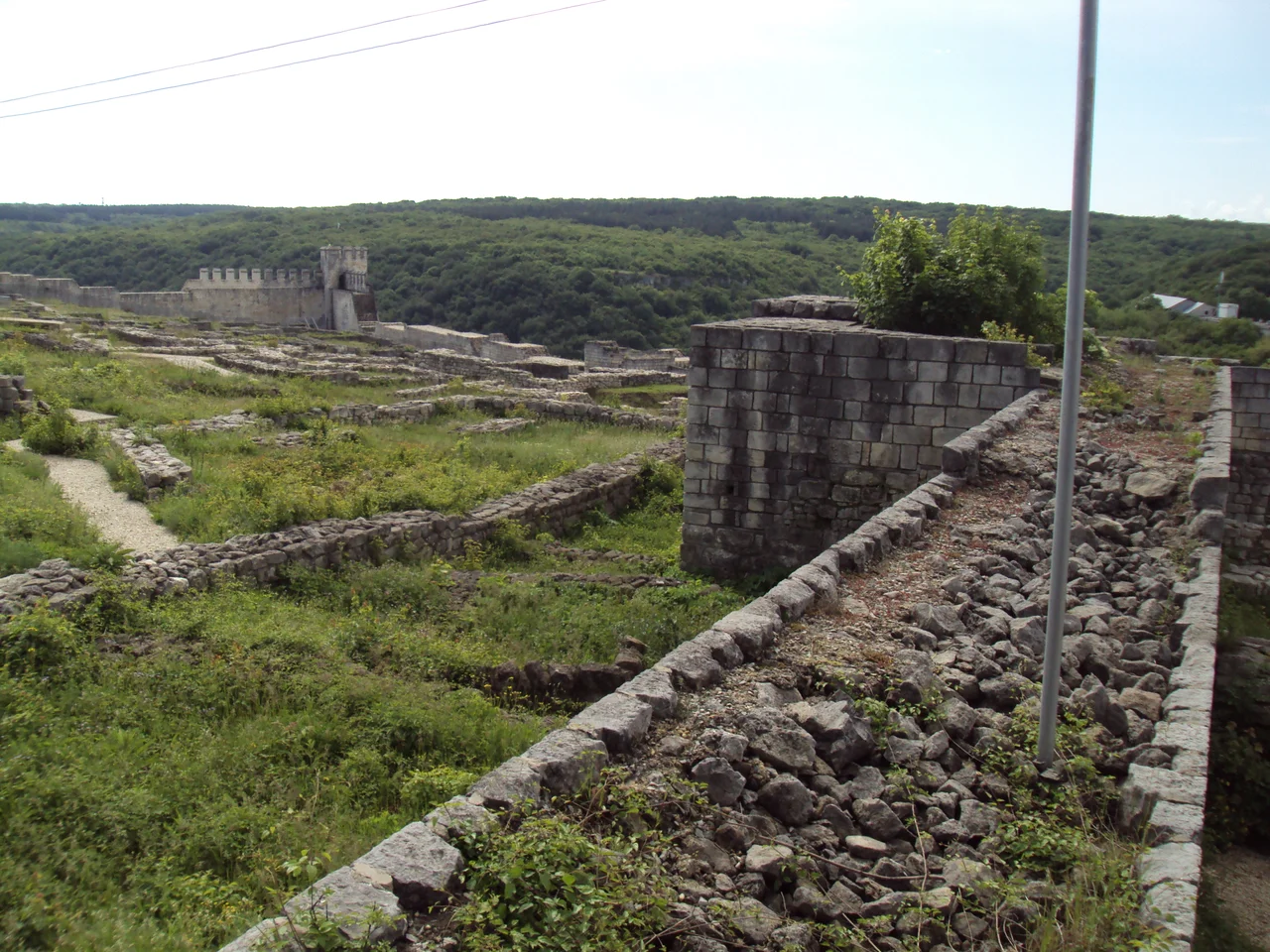 The main tower of the Shumen fortress.