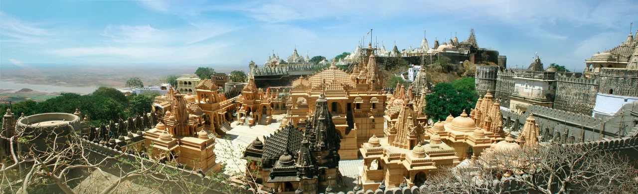 Jain aspires to climb to the top of the mountain at least once in his lifetime, at Palitana