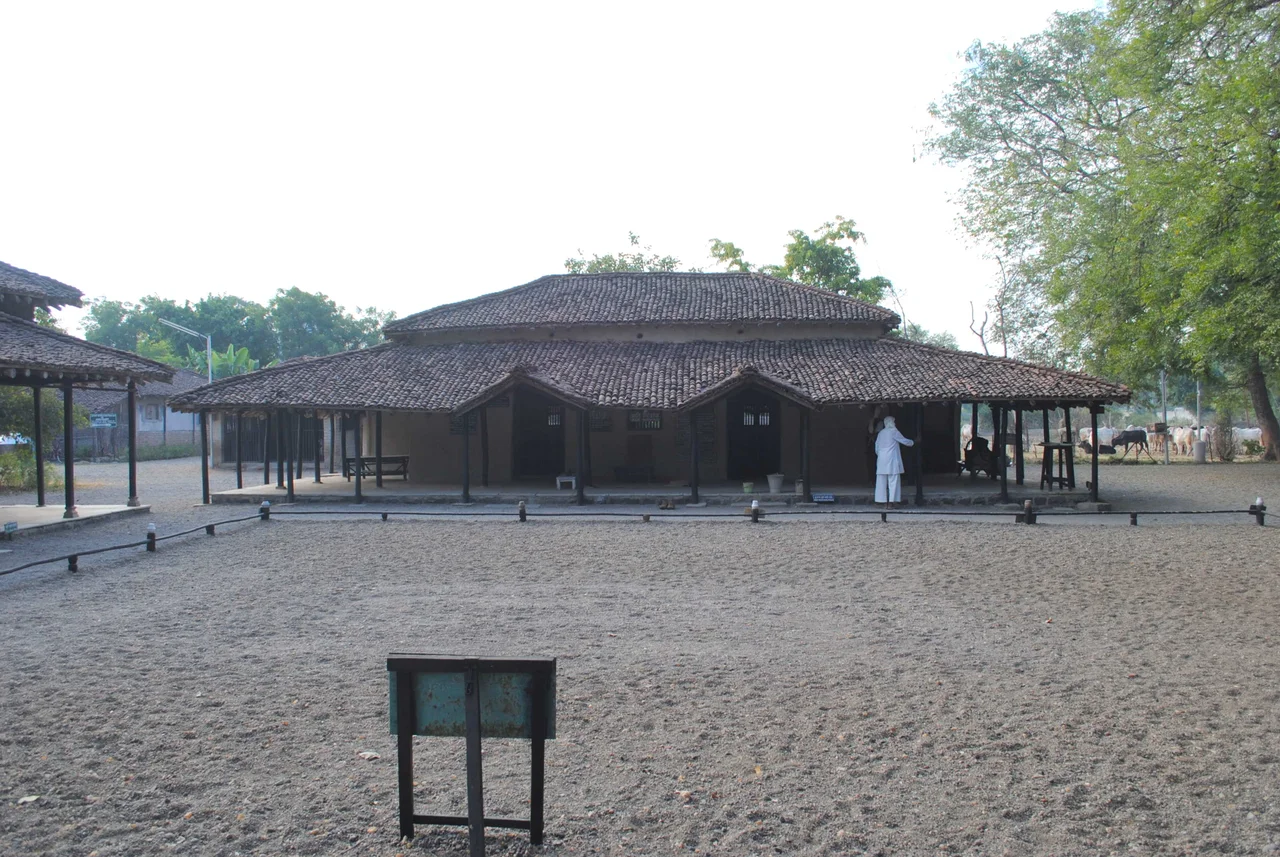 Adi Nivas was the first residence of Mahtama Gandhi in Sewagram Ashram. It was built at a cost of 100 rupees, utilising only local artisans and material. 
The first meeting of Quit India Movement was held in this cottage 1942.