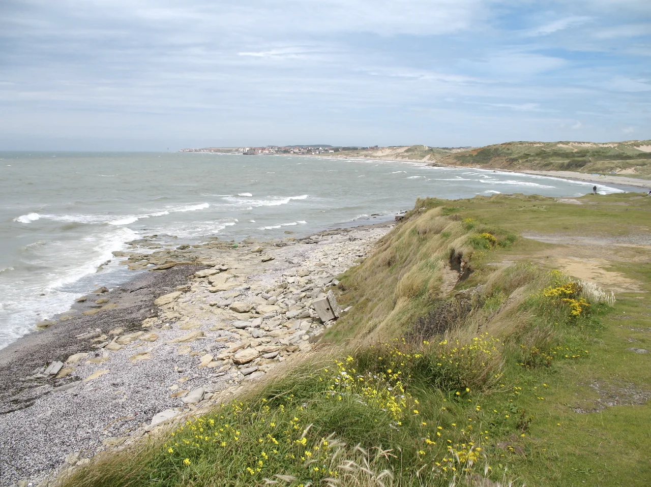 Wimereux (Département du Pas-de-Calais, France), Slack dunes