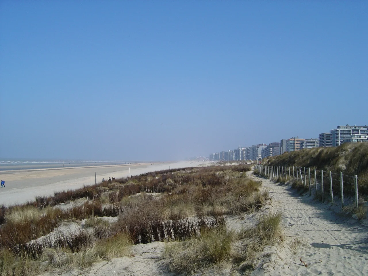 De Panne: Playa y apartamentos