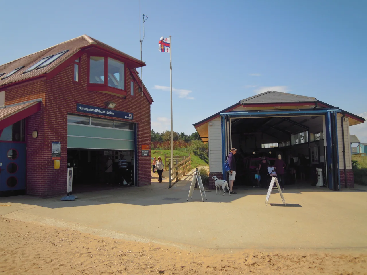 The Lifeboat Station, Old Hunstanton, Norfolk, England.