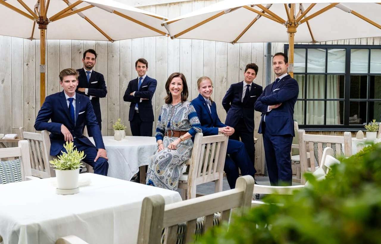 Belgian restaurant with three Michelin stars.