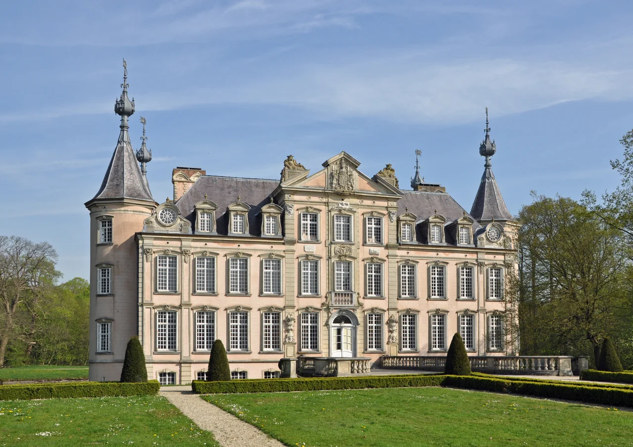 The Poeke Castle (Aalter, East Flanders, Belgium)