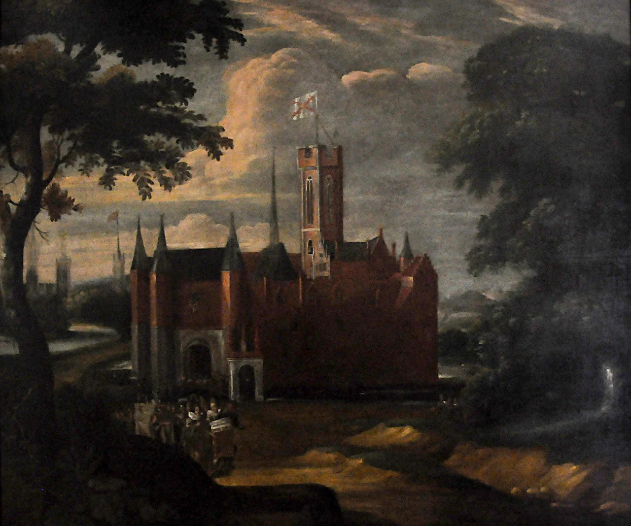 Emperor Charles on his way to be baptised, leaving the Prinsenhof, Gent, Belgium - Museum STAM, Gent