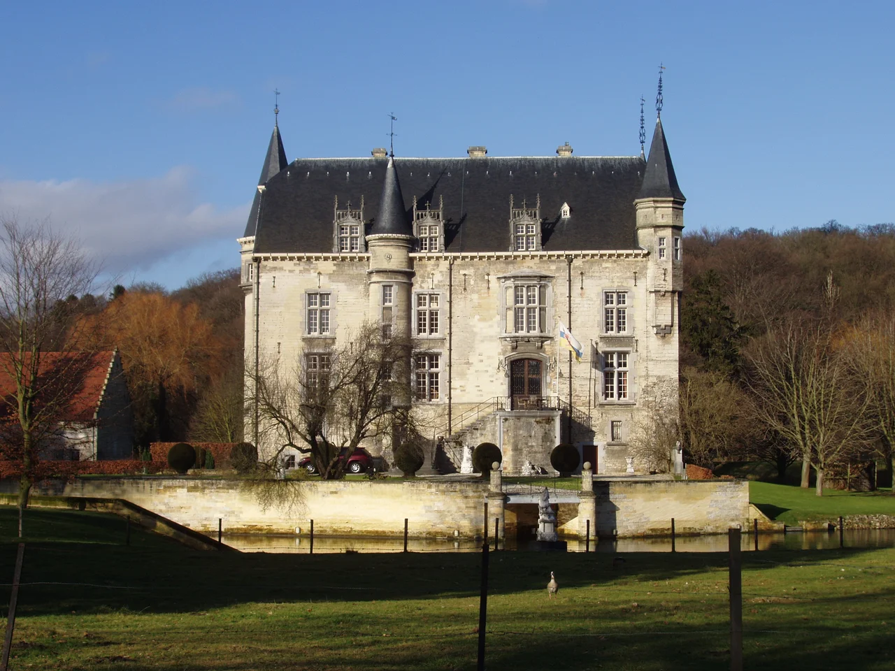 Castle Schaloen, Oud-Valkenburg, Limburg, Netherlands
