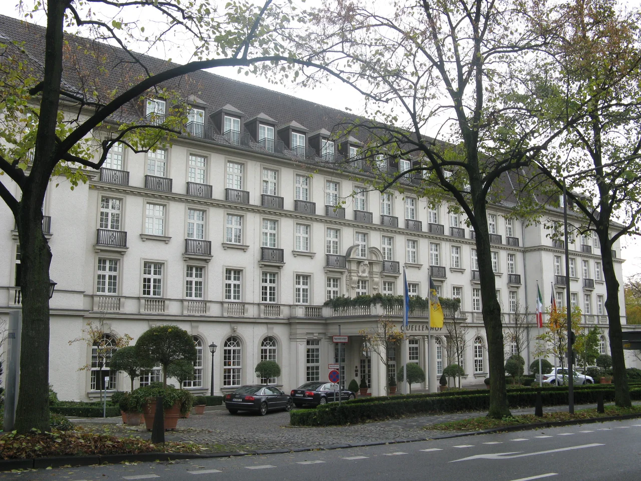 Waterfall, Carolus Thermen, Aachen, Germany