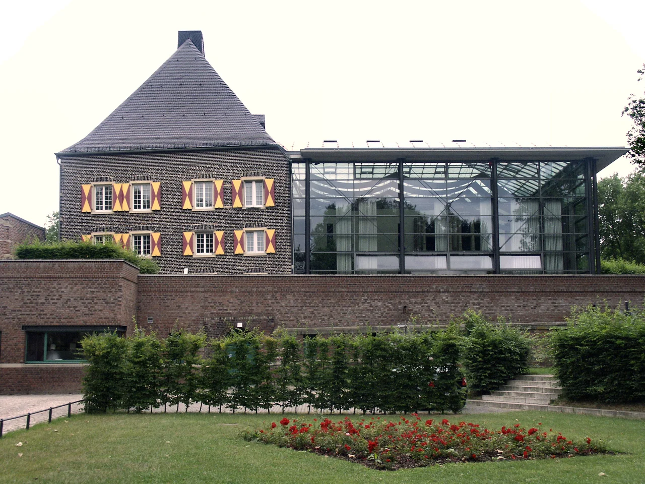 Horst Castle in Gelsenkirchen, south-eastern front